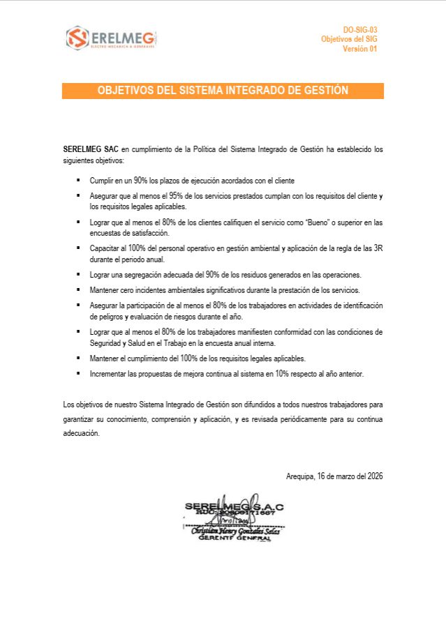 Vista previa del documento Objetivos del SIG